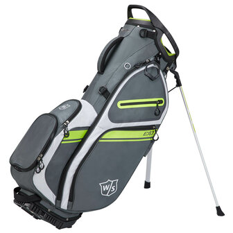 Wilson Staff eXo 2 Standbag Charcoal Lime