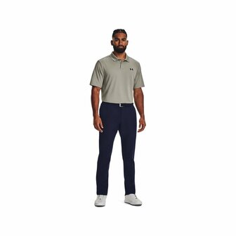 Under Armour Performance 3.0 Golfpolo Olijf Groen