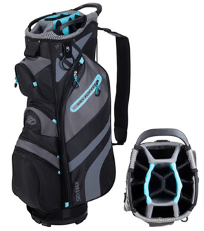 Skymax Cartbag Zwart Turquoise