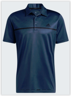 Adidas Primegreen Print Polo Shirt Blauw 