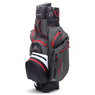 Cartbag Big Max Silencio 2 Dri Lite  Charcoal Black Red