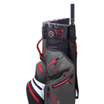 Cartbag Big Max Silencio 2 Dri Lite  Charcoal Black Red