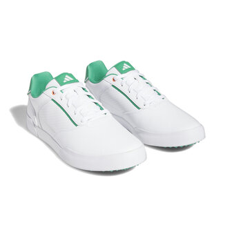 Golfschoenen Adidas Heren Retrocross Wit Groen