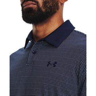 Under Armour T2G Printed Polo Midnight Navy