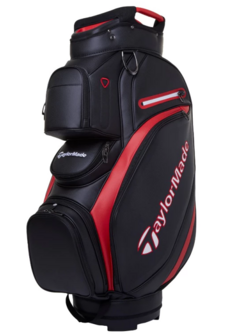 Taylormade TM23 Deluxe Cartbag Zwart Rood