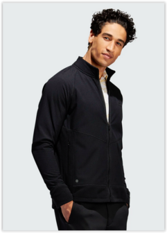 Adidas Statement Full Zip Jacket Black