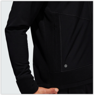 Adidas Statement Full Zip Jacket Black