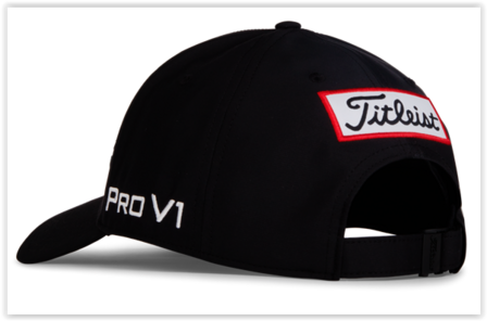 Titleist Tour Performance Cap Black White