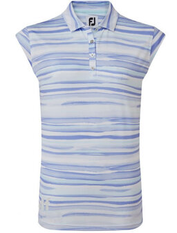 Footjoy Cap Sleeve Watercolour Print Lila