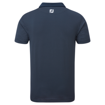 Footjoy Diamond Dot Print Navy White