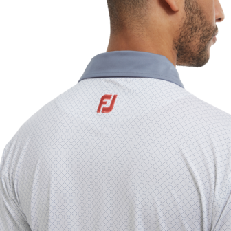 Footjoy Diamond Dot Print White Graphite