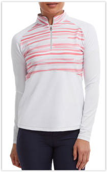 Footjoy Half Zip Jersey Watercolour Midlayer