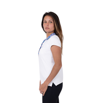 Chiberta Tora Dames Golfpolo Wit