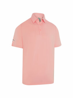 Callaway Heren Golfpolo Cooling Candy Pink