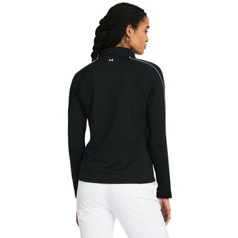 Dames Midlayer Under Armour FZ Zwart