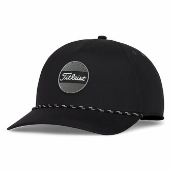 Titleist Boardwalk Rope Cap Black White