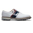 Footjoy Dryjoys Premiere Series Wit Navy Rood