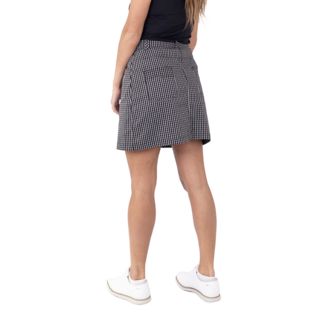 Chiberta Softy Dames Skort Zwart Wit