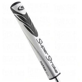 Putter Grip Super Stroke Fatso 5.0 Wit Zwart