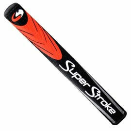 Putter Grip Super Stroke Fatso 5.0 Rood Zwart