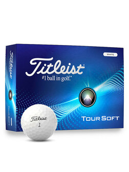 Titleist Tour Soft Golfballen Wit 2024