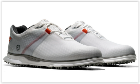 Footjoy Pro SL White Grey Orange