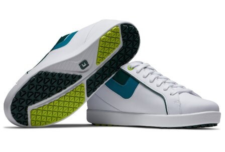 Footjoy Links White Green