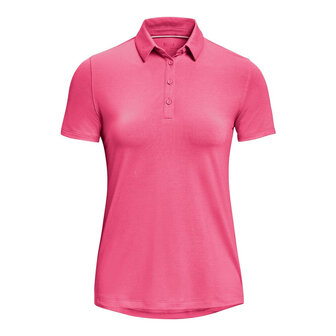 Under Armour Femmes Zinger Short Sleeve Polo Pink