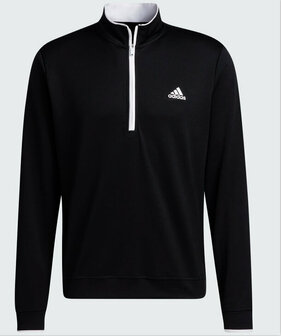 Adidas Lightweight Quater Zipp Sweater Black