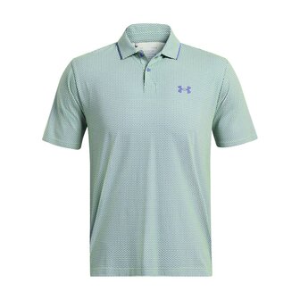 Heren Golfpolo Under Armour Iso-Chill Verge Croscutt Matrix Green Starlight