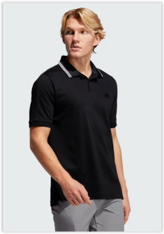 Adidas Go-To Polo Black White 