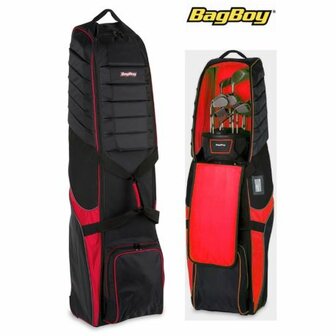 BagBoy T-750 Travelbag Zwart Rood