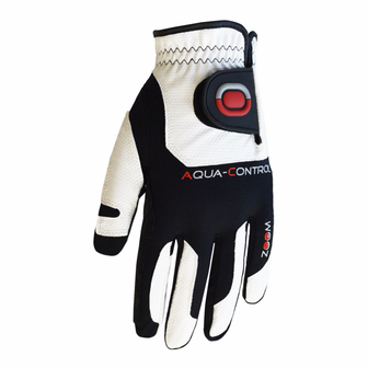 Zoom Aqua Control Flexx Fit Dames Golf Handschoen Wit Zwart