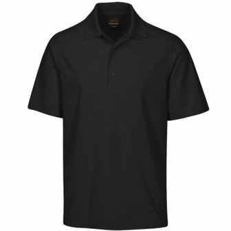 Greg Norman Performance Micro Pique Golf Polo Black