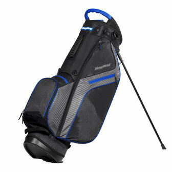 BagBoy Standbag Super Lite Zwart Charcoal Cobalt