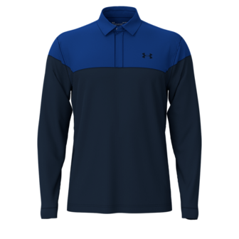 Under Armour LS Playoff Novelty Polo Royal