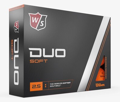 Golfballen Wilson Staff Duo Soft 2.5 Oranje 2023