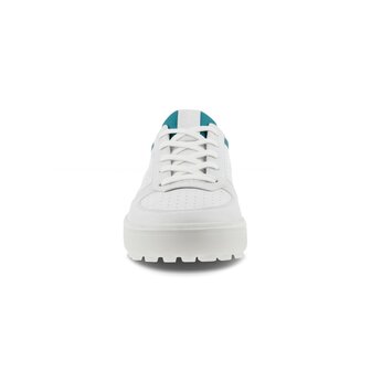 Golfschoenen Ecco M Golf Tray Wit Blauw