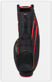 Titleist Players 4 Carbon-S Standbag Black Red