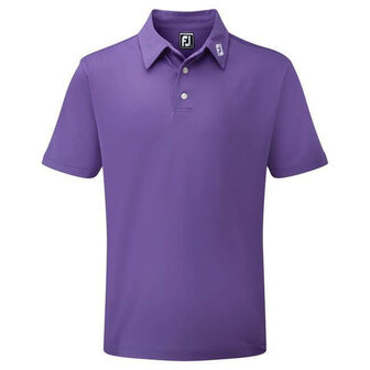 Footjoy Stretch Pique Polo Shirt Lila