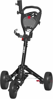 Fastfold HD 3 Wiel Golftrolley Zwart Inclusief gratis Parapluhouder