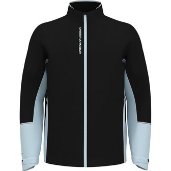 Under Armour Pro Stretch Regenjas Heren Zwart Nimbus