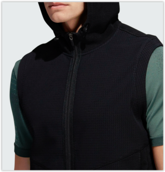 Adidas Hoodie Vest - bodywarmer zwart