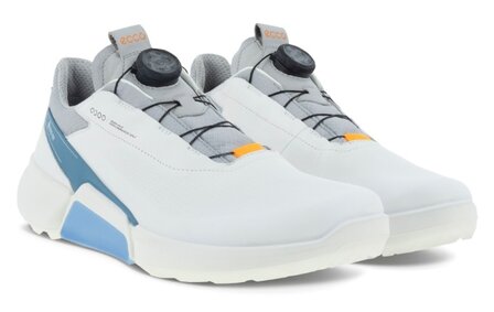 Golfschoenen Heren Ecco M Golf Biom H4 BOA Wit Retro Blauw i shopz