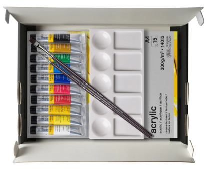 Winsor&amp;Newton Acrrylic Essentails 14-delige set