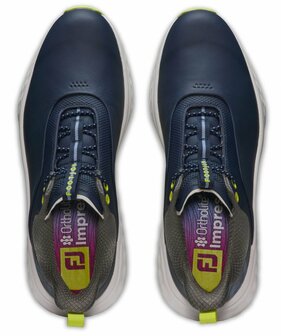 Heren Golfschoenen Footjoy Quantum Navy Lime