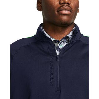 Under Armour Midlayer HZ Midnight Navy pour homme