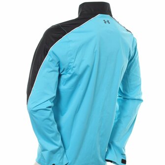 Under Armour Regenjas Zwart Turquiose