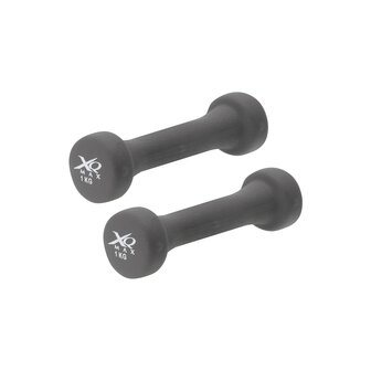 XQ Max Neoprene Dumbell Set 2 x 1kg