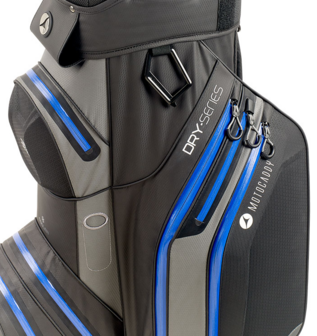 Motocaddy Cartbag Dry Series Zwart Blauw